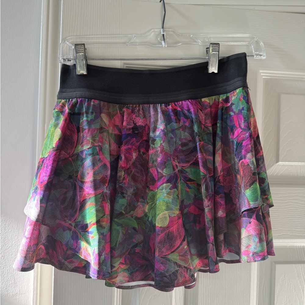 Lululemon Athletica Court Rival HR Multicolor Tennis Skirt